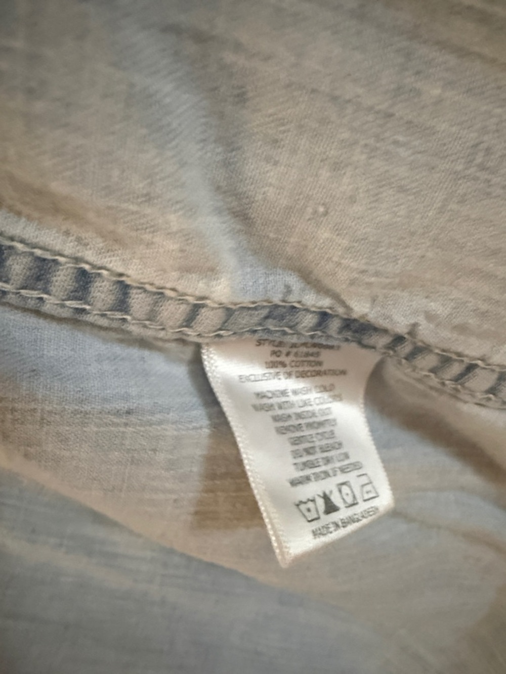 Levi's Pale Blue Denim Shirt Jacket - Picture 5 of 7